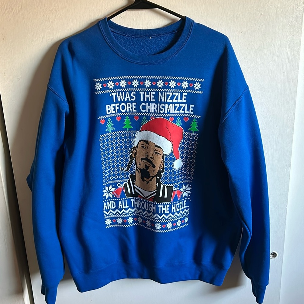 ‘Twas the Nizzle Before Chrismizzle (Snoop Dogg) Holiday sweatshirt